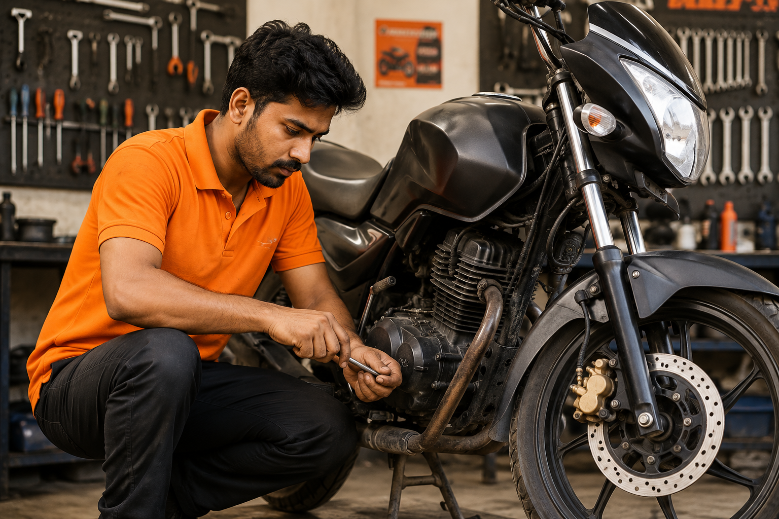Motorcycle diagnostics and tools